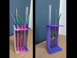 Straw Drying Stand For Glass Metal Straws