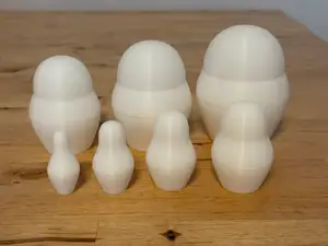 Matryoshka - Babushka - 7 dolls
