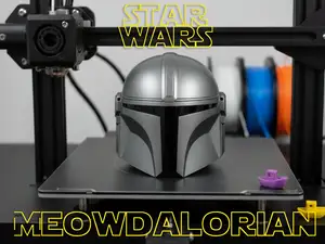 The Meowdalorian – Mandalorian Kitty Helmet