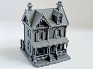 Victorian House Miniature 02 - N Scale model