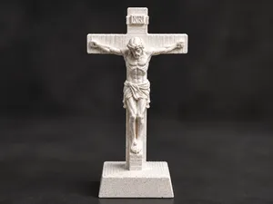 Crucifix,2 Piece Crucifix, Support Reduced Cross