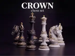 Crown Chess Set