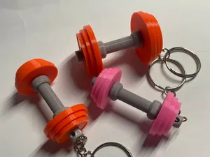 Barbell Keychain – Mini Fitness Dumbbell