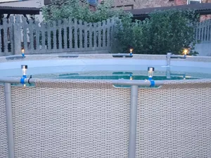 Solar Light Holder for Bestway Power Steel Pool