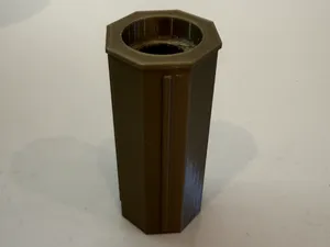FI40 Roller Shutter Octagonal End Cap