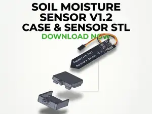 Capacitive Soil Moisture Sensor v1.2 Case (best)