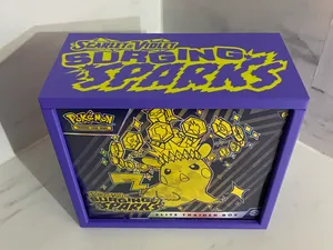 Pokemon ETB box protector case Surging Sparks