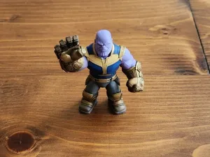 Thanos Mini Figure with Gauntlet