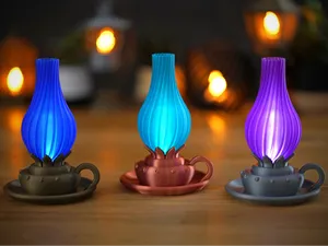 Antique Oil Lamp - Tea Light