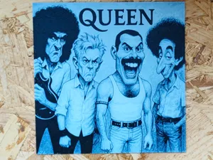 Queen - Karikatur HueForge