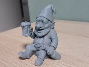 Drunken Gnome on a Stump