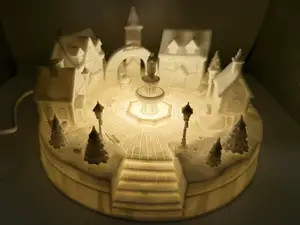 Winter Village –christmas - LED-Lit Holiday Dioram