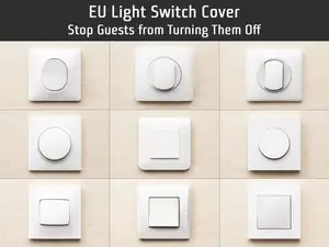 EU Light Switch Cover (Philips Hue / Smart Bulbs)