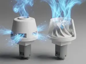 Compact Centrifugal Impeller for 180 Motor