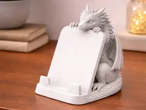 Dragon Phone Stand – Fantasy Desk Holder