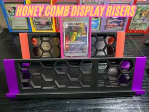 Honey Comb Card Display Risers