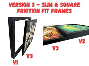 Slim & Square - Friction Fit Frame