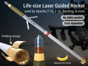 Life-size APKWS Laser Guided Rocket | ~6ft long