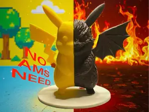 Pikachu Demon - High Detail Mashup
