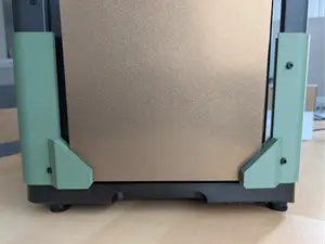 AD5X A1 & B1 Enclosure Remix - Plate Holder