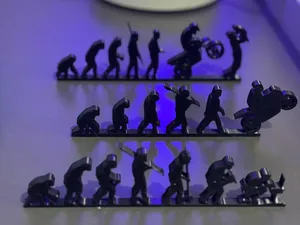 evoluzione uomo 3 modelli