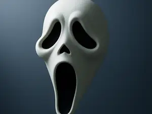 Ghostface / Scream Maske - Deko oder Wearable
