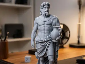 Greek man statue