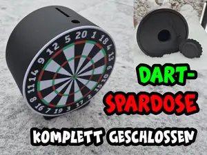 Dart Spardose Dartboard Darts Sparschwein Geld
