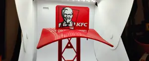 KFC Birds Feeder for the birds who eat chikens (cannibalism?)