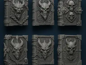 Demonic Grimoire Covers Pack