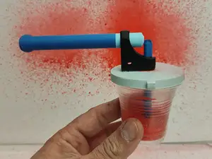 Aerografo a soffio