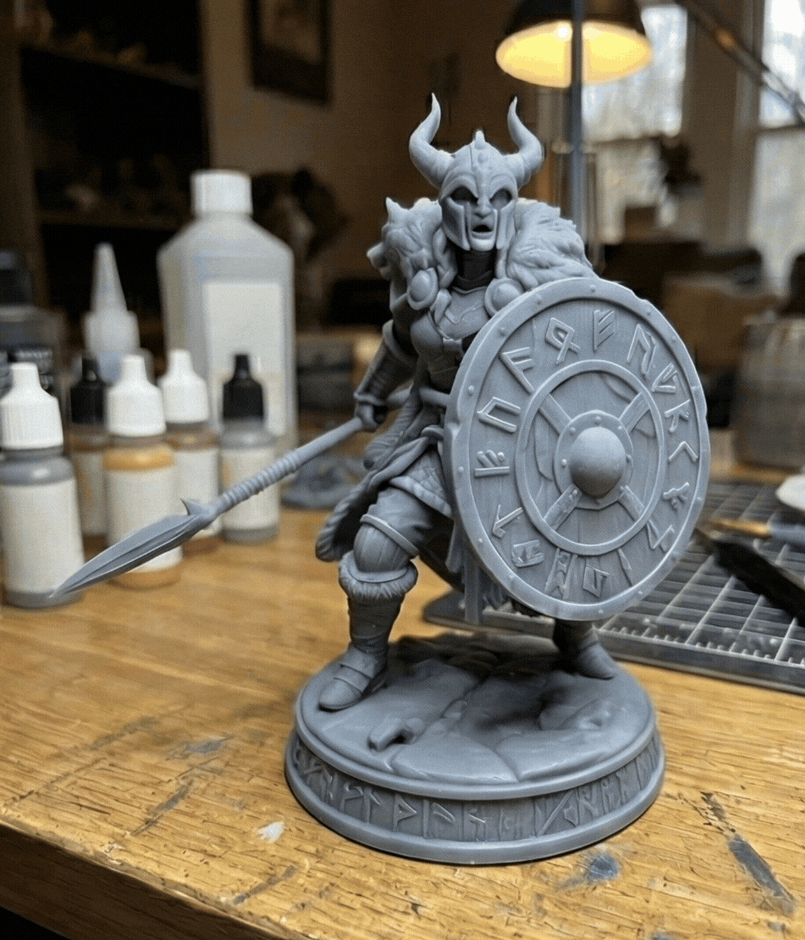 War-Torn Shieldmaiden - Viking Veteran