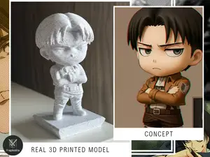 Levi Ackerman Chibi - Attack on Titan