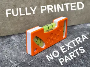 Mini Spirit Level - Fully printable