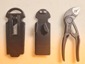 EDC Utility Knife & Knipex Cobra XS Holder