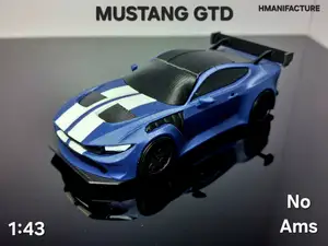 MUSTANG GTD 1/43 CAR SCALE MODEL