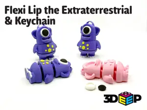 Flexi Lip the ET. & Keychain - No Supports