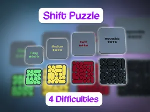 Shift-Puzzle | 4 Difficulties with Tip inside Lid