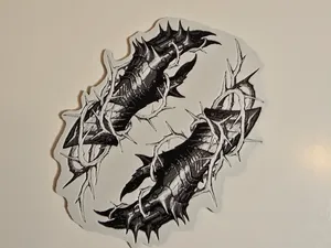 Pauldron with Thorns Hueforge