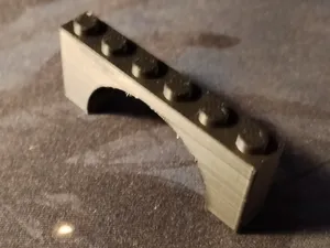 1x6x2 Arch Thin Top no Reinforced Underside 15254