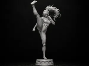 Chun-Li | Street Fighter High Kick Figure