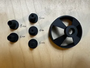 Vertical Drilling Jig with Replaceable Bushings