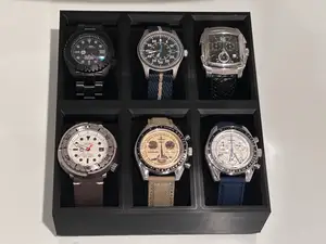 Watch Case - With and Without Gridfinity