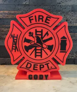Fire Department Maltese Cross