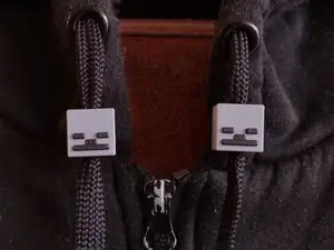 Minecraft Skeleton Drawstring Beads
