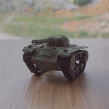 Mini RC Tank