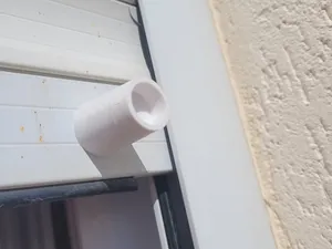Tampon de volet roulant + rondelle Ø6 pour la vis