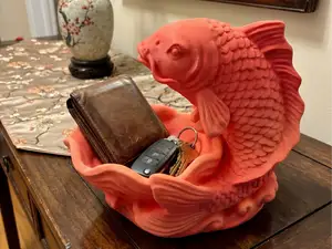 Koi Fish Catchall Tray & Entryway Organizer