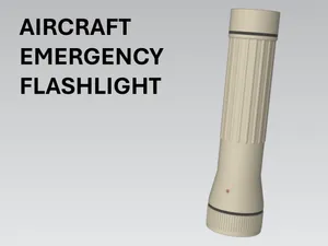 Aircraft Emergency Flashlight (Replica)