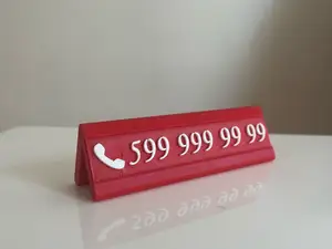 Parking/Desk contact number Dashboaard